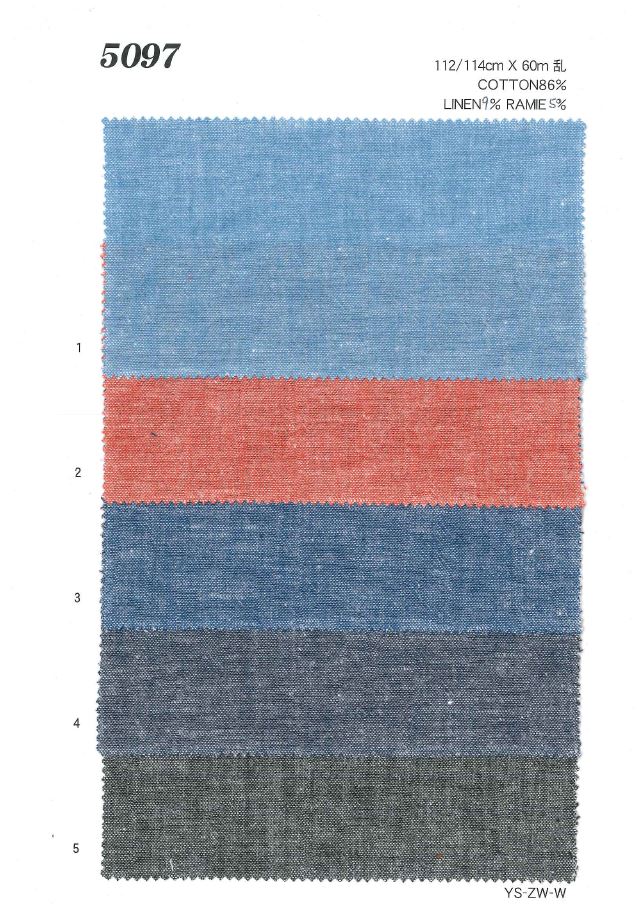 MU5097 Macacão De Linho[Têxtil / Tecido] Ueyama Textile