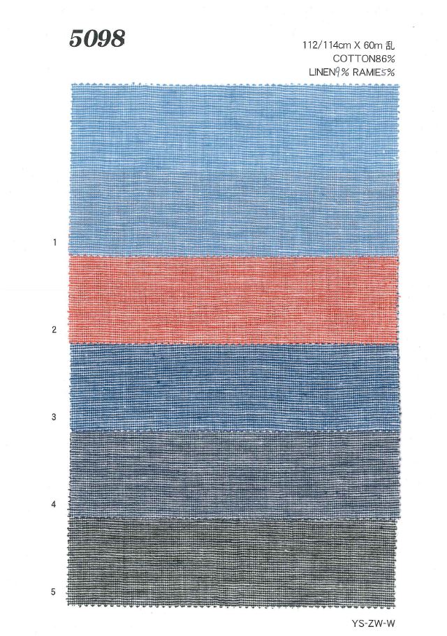 MU5098 Escova De Linho[Têxtil / Tecido] Ueyama Textile
