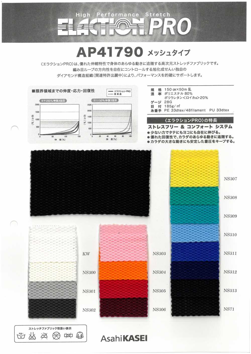 AP41790 Tipo De Malha Têxtil Esticada[Têxtil / Tecido] Trecho Do Japão