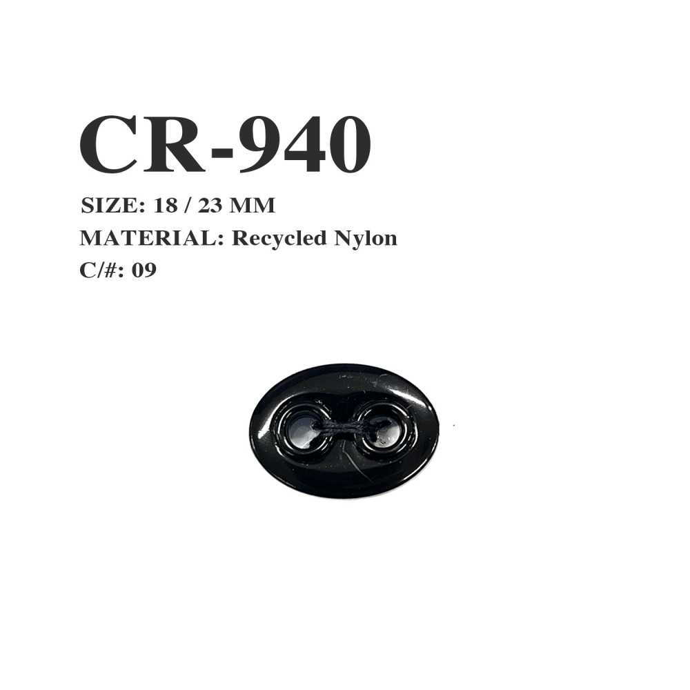 CR-940 Extremidade Do Cordão Nasal De Porco De Nylon Reciclado De Rede De Pesca[Fivelas E Anel] Morito