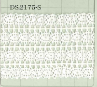 DS2175-S Renda Elástica Com Babados 48 Mm Daisada