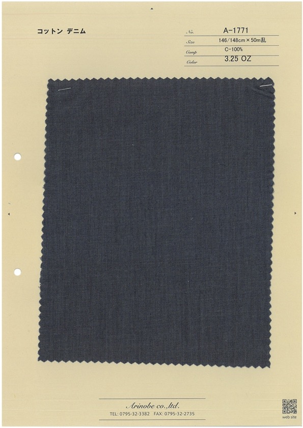 A-1771 Algodão Jeans[Têxtil / Tecido] ARINOBE CO., LTD.