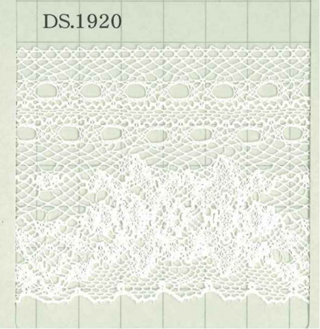 DS1920 Largura Da Renda De Algodão: 63mm Daisada