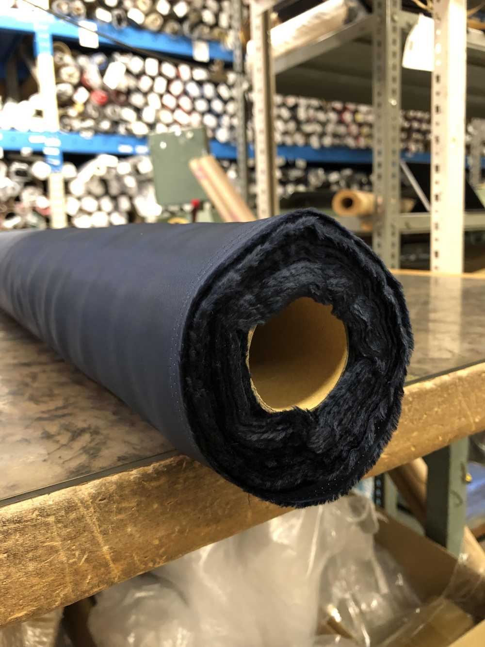 AK4340 100% Cupro, Largura Ampla, Azul Marinho, Sem Estampa[Resina] Asahi KASEI