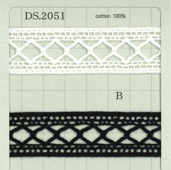 DS2051 Largura Do Cadarço Da Escada: 21mm[Renda] Daisada