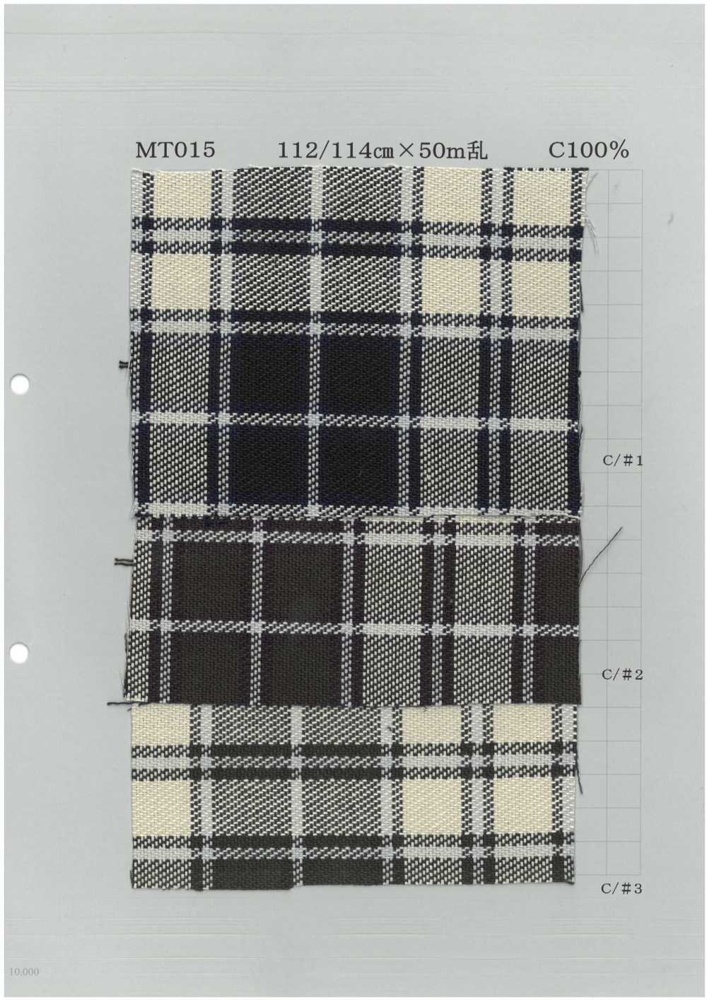 MT015 Algodão Tartan[Têxtil / Tecido] Têxtil Yoshiwa