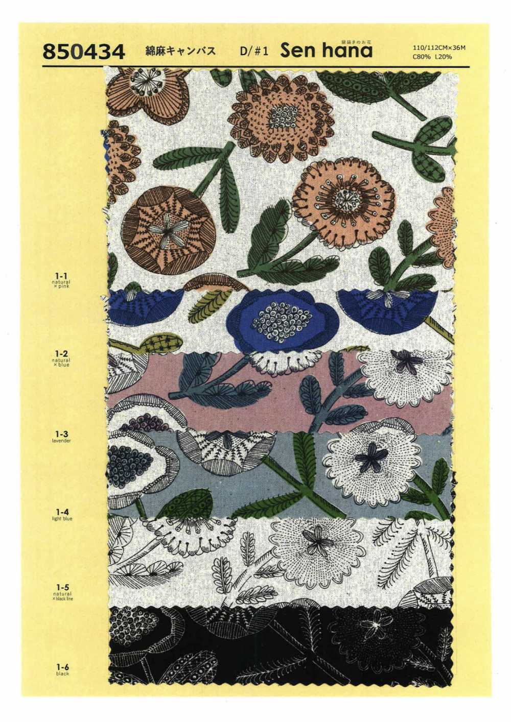 850434 Lona De Linho Senhana[Têxtil / Tecido] VANCET