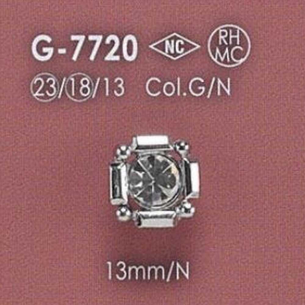 G7720 Botão Semicírculo De Vidro/fundido IRIS
