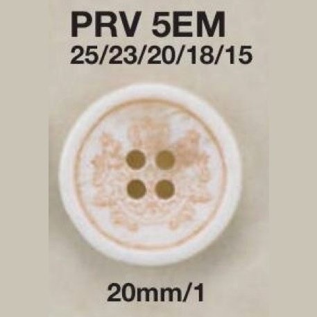 PRV5EM Botão De 4 Furos Feito De Resina De Ureia IRIS