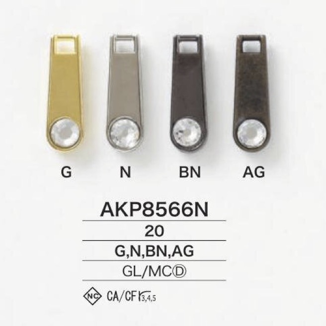 AKP8566N Vidro/fundido[Zíper] IRIS