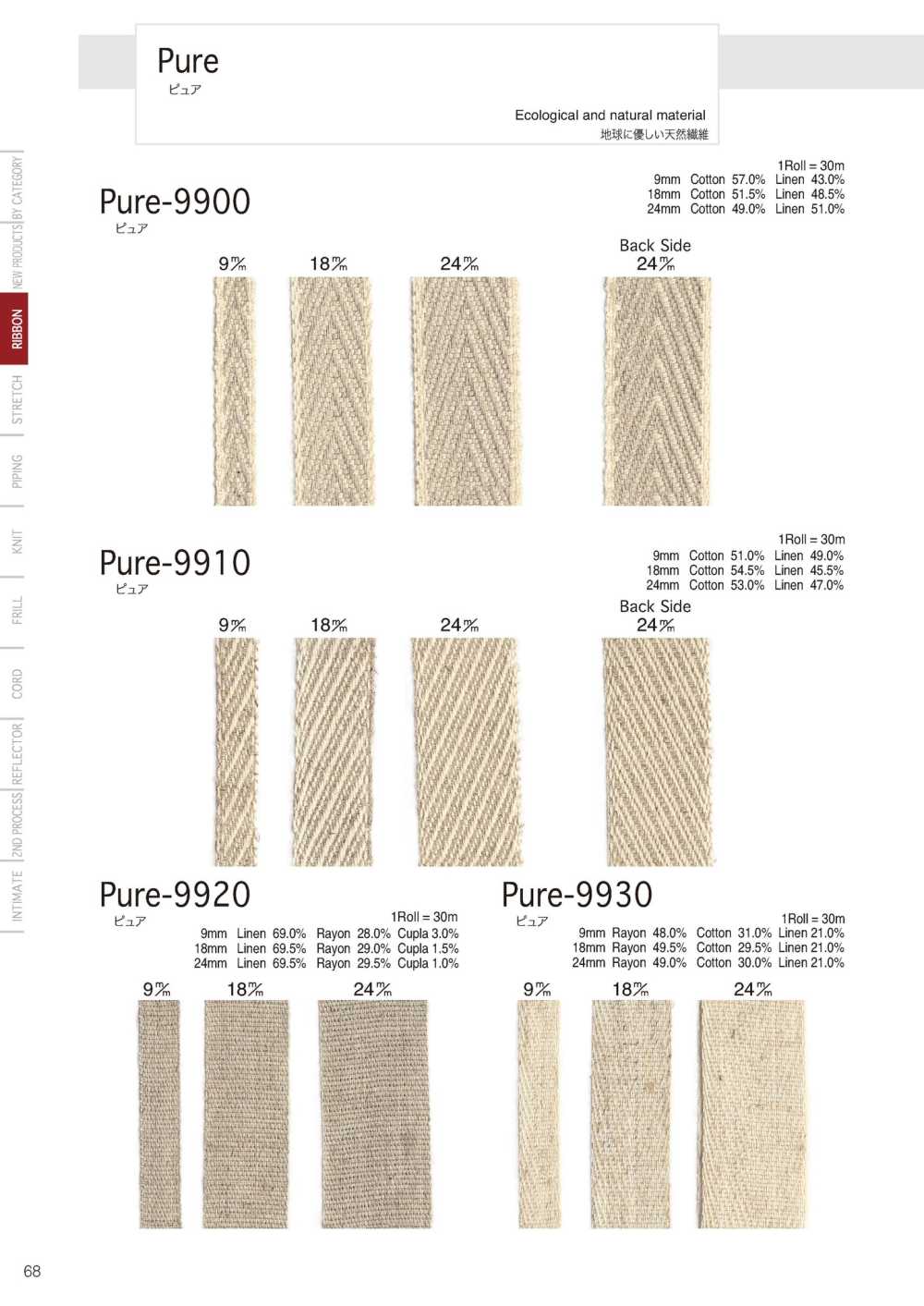 9900 Puro-9900[Cabo De Fita] Telala (Indústria De Fitas Inoue)