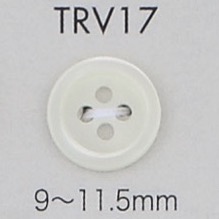 TRV17 Botão De Concha Com 4 Furos E Bordas DAIYA BUTTON(DAIYA BUTTON)