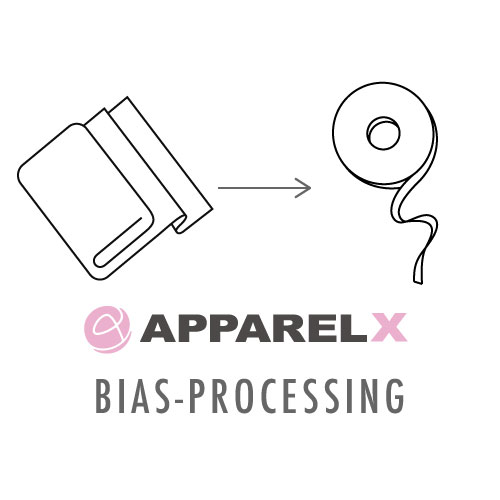 BIAS-PROCESSING Corte De Fita De Viés (Largura Têxtil De 122 Cm Ou Menos)[Sistema]