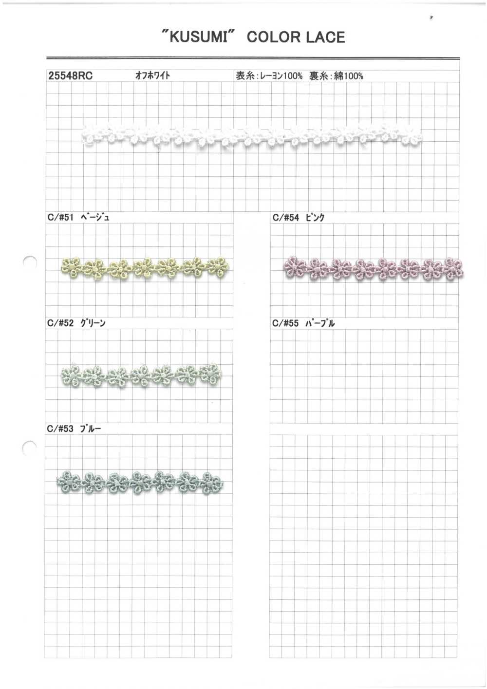 25548RC Renda Química Kyowa Lace