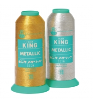 KING-METALLIC Linha De Costura Metálica King[Fio] FUJIX