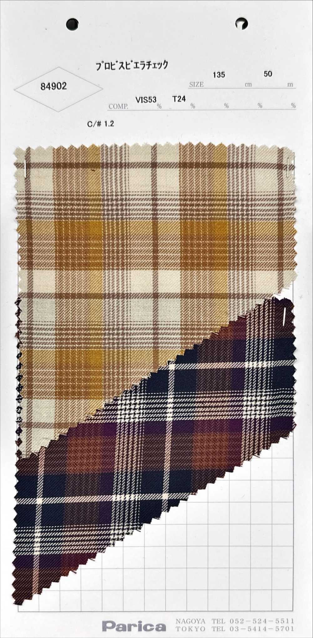 84902 Provis Viyella Check[Têxtil / Tecido] Parika