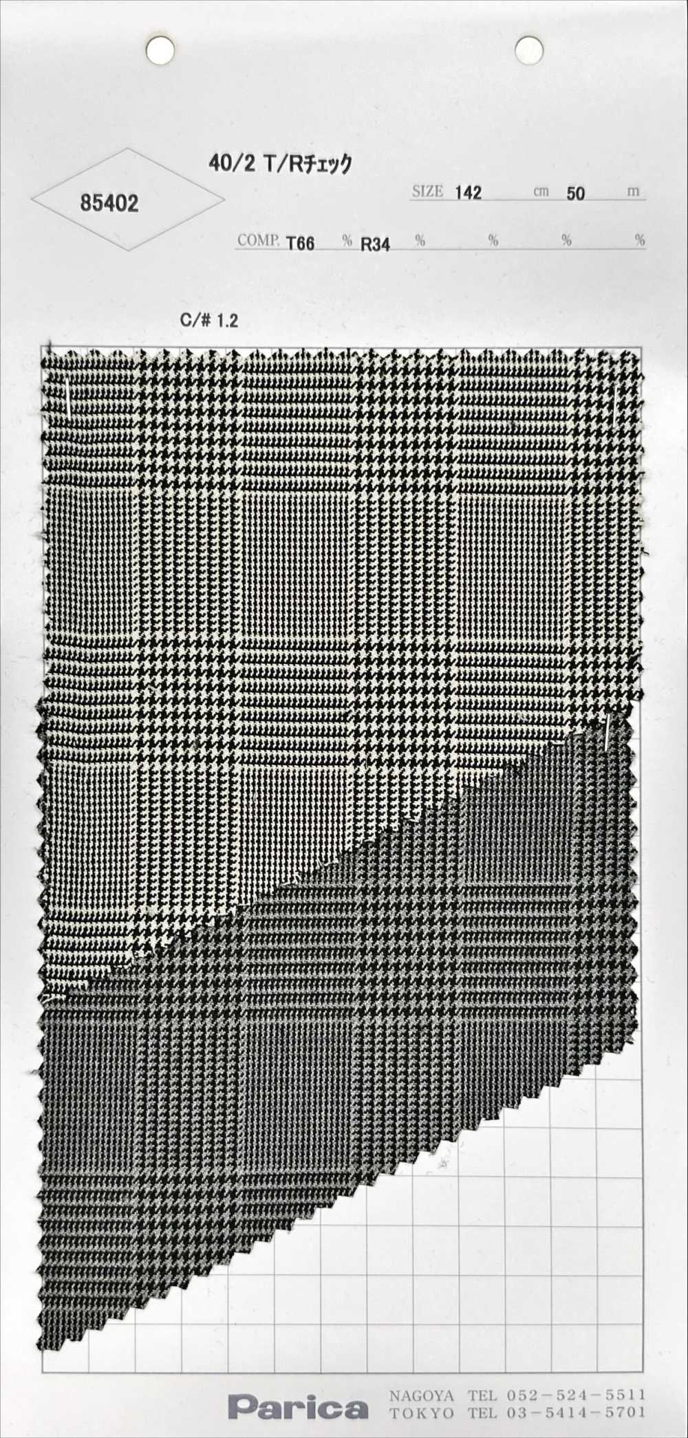 85402 40/2 T/R Check[Têxtil / Tecido] Parika