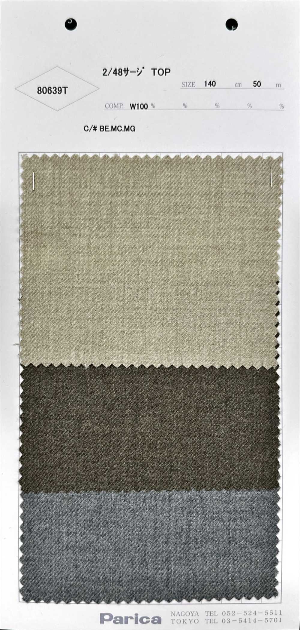 80639T 2/48 Serge TOP[Têxtil / Tecido] Parika