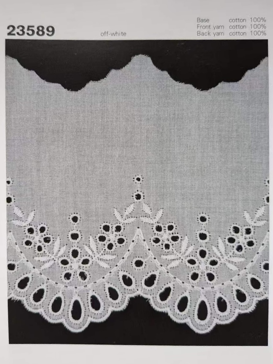 23589 Renda De Algodão Kyowa Lace