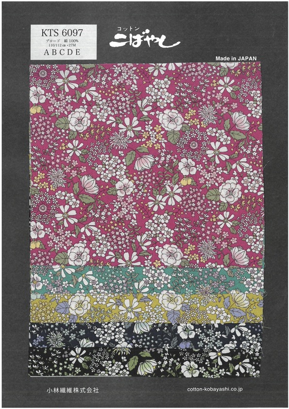 KTS6097 Estampa Floral Broadcloth[Têxtil / Tecido]
