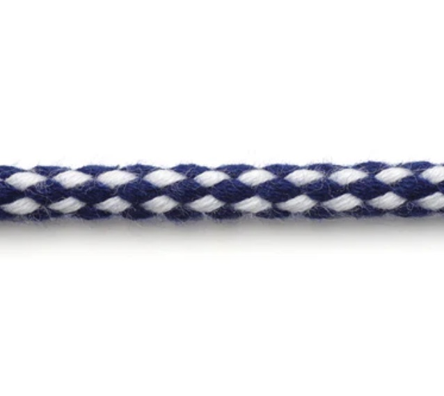 IND21 Cordão índigo 4mm[Cabo De Fita] Cordon