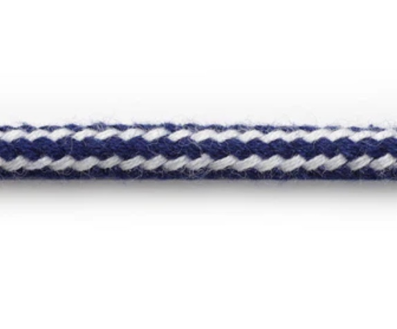 IND23 Cordão índigo 4mm[Cabo De Fita] Cordon