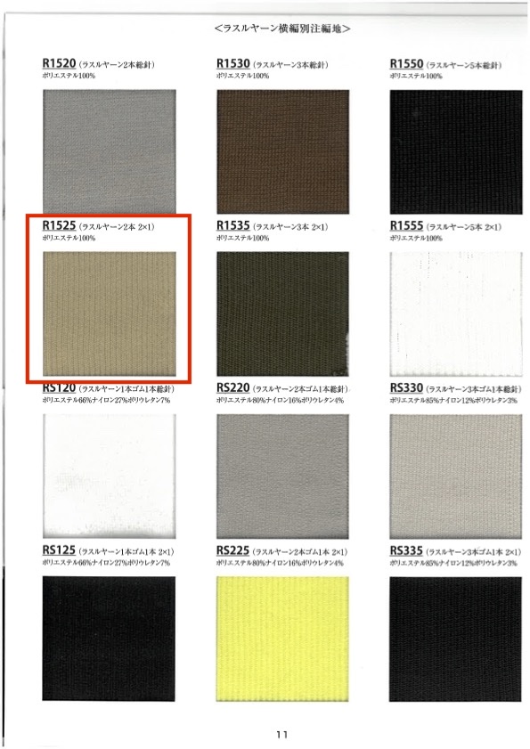 R1525 Fio De Malha Canelada, 2 Fios, 2x1, 60 Cm De Largura TAKENAKA CORPORATION