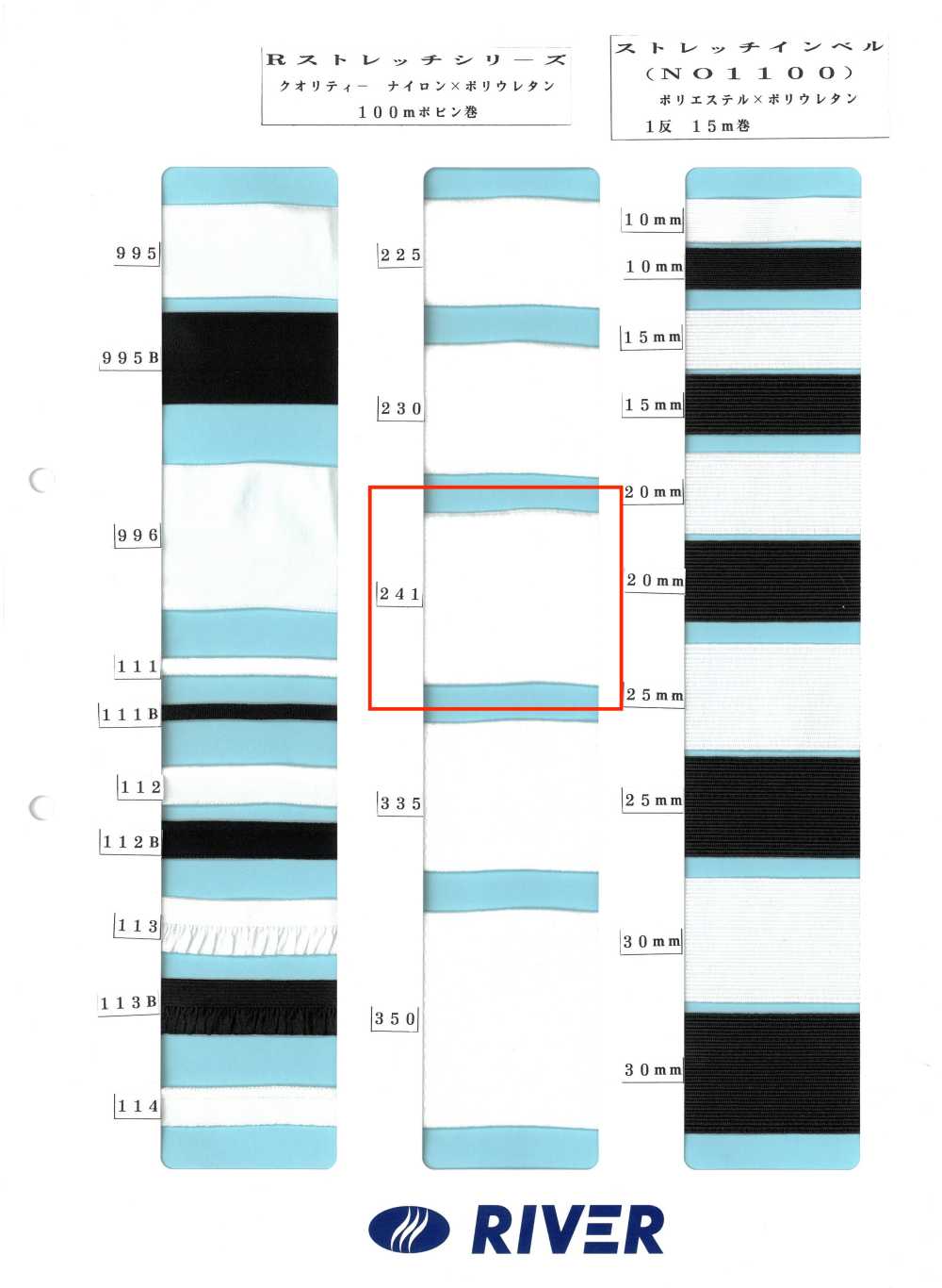 241 Série R Stretch[Cabo De Fita] RIVER