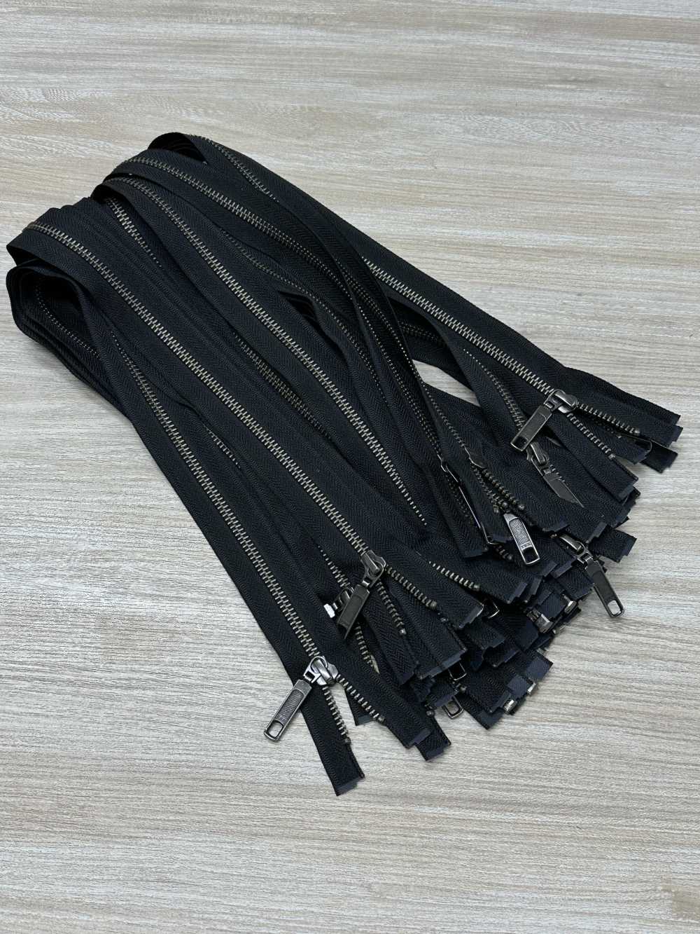 5RGTHOR-OUTLET Zíper De Metal Tamanho 5, Prata Antiga, Aberto YKK