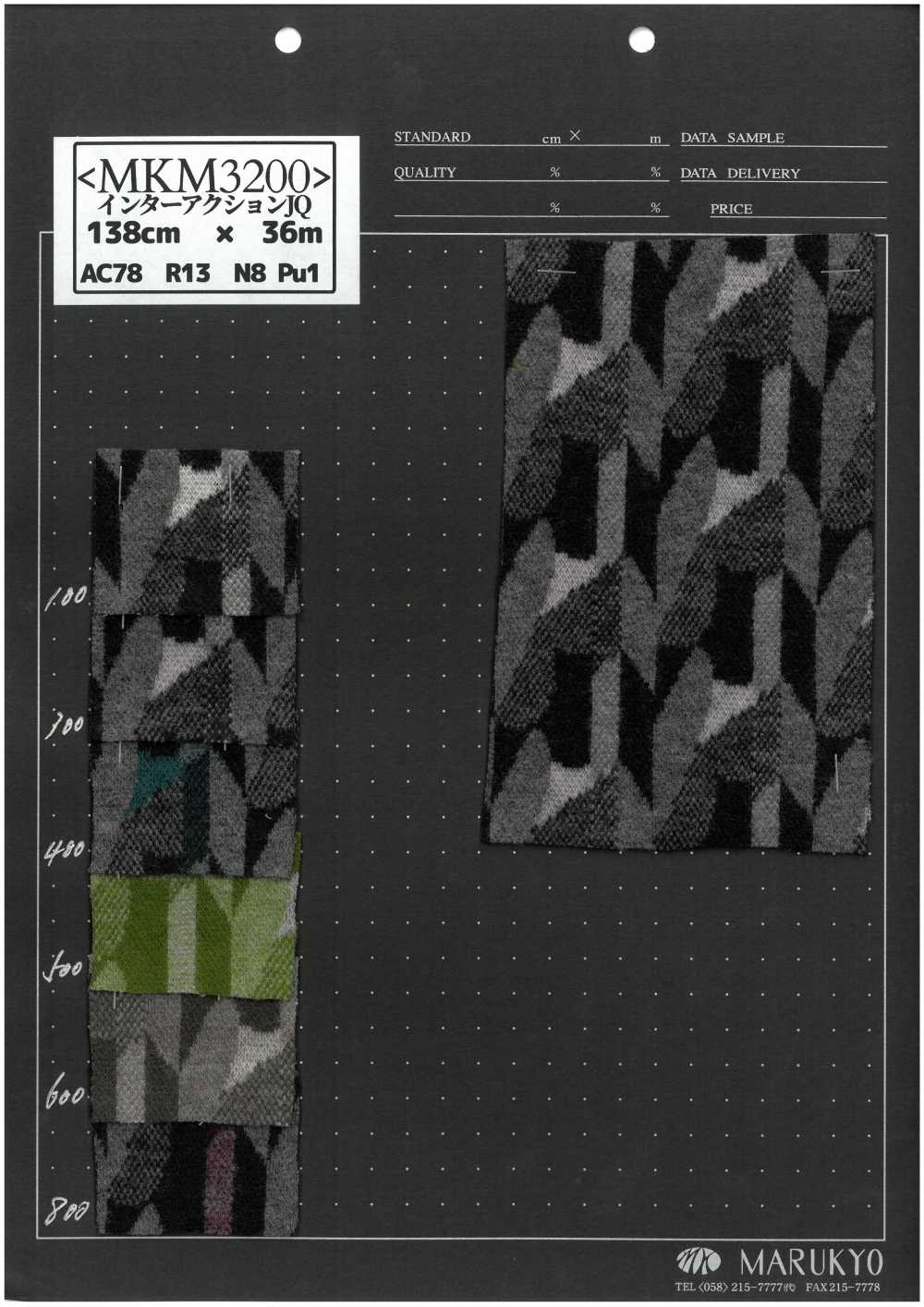 MKM3200 Interação JQ[Têxtil / Tecido] Marukyo Textile