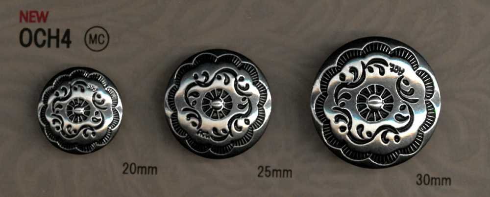 OCH4 Flor De Botão Concho DAIYA BUTTON(DAIYA BUTTON)