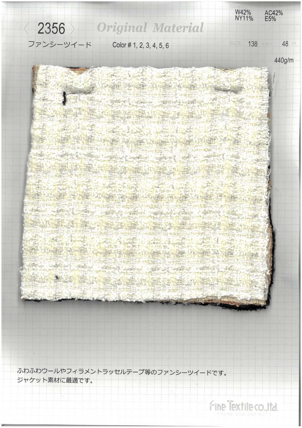 2356 Tweed Sofisticado[Têxtil / Tecido] Têxteis Finos