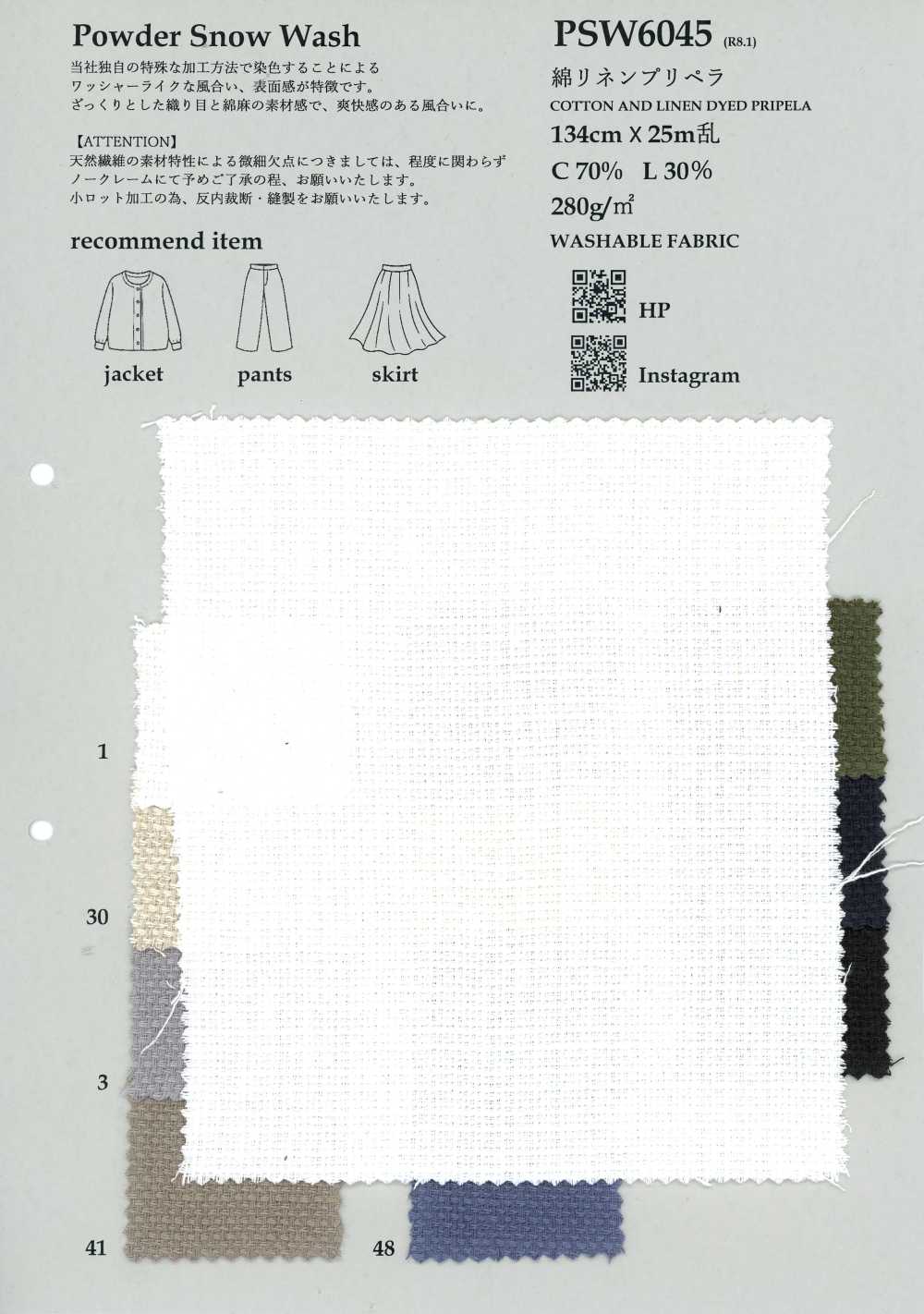 PSW6045 Viyella De Algodão E Linho[Têxtil / Tecido] KOYAMA