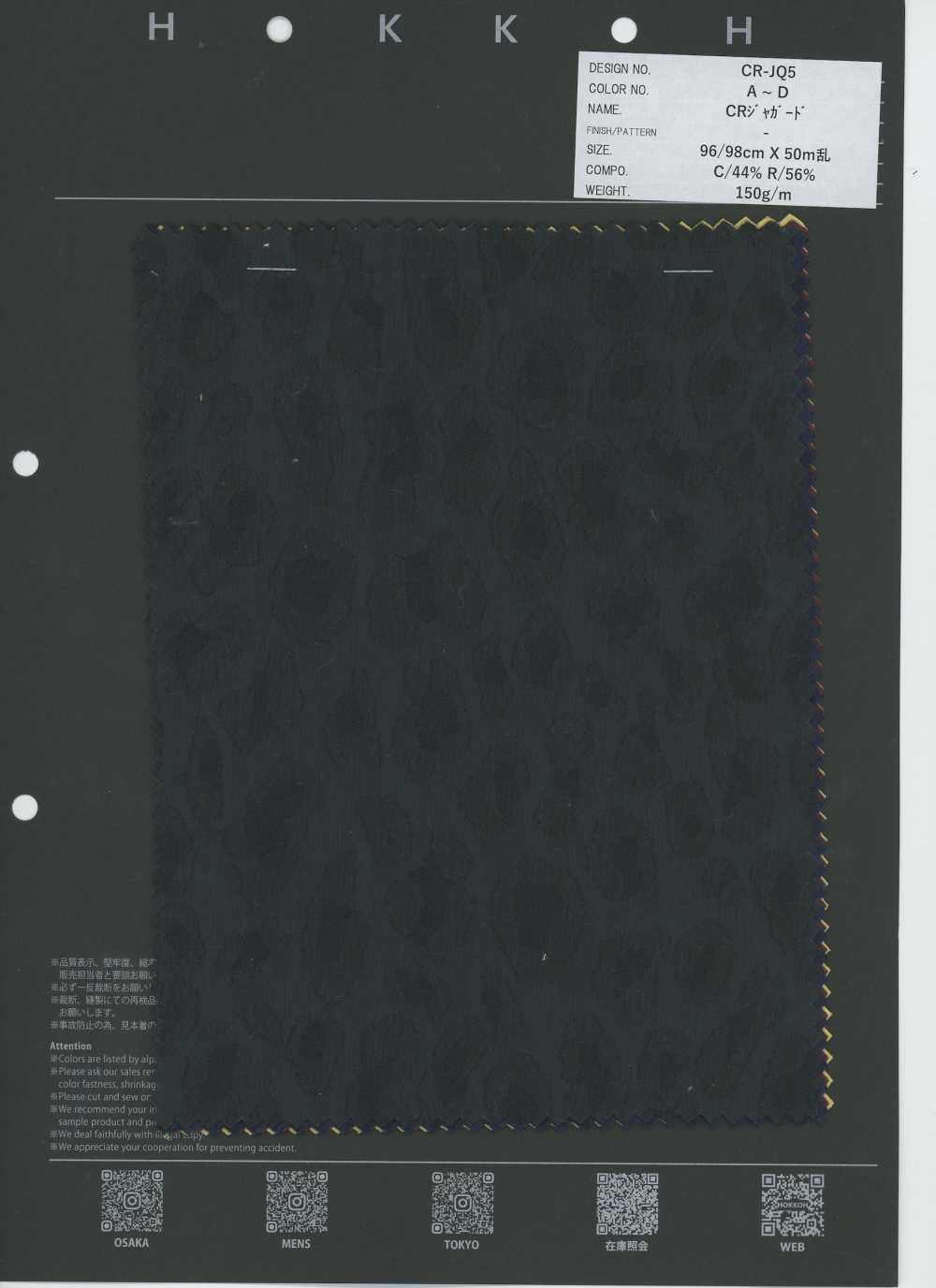 CR-JQ5 Jacquard CR[Têxteis / Tecidos] HOKKOH