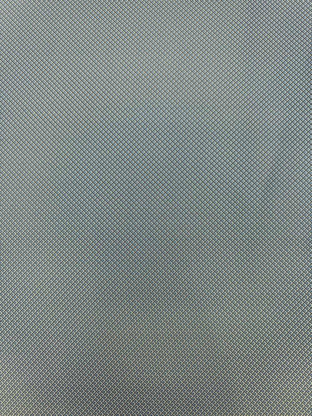 181NV [outlet] Yamanashi Fujiyoshida 100% Seda Com Estampa Xadrez Diagonal Azul Marinho[Têxtil] Yamamoto(EXCY)