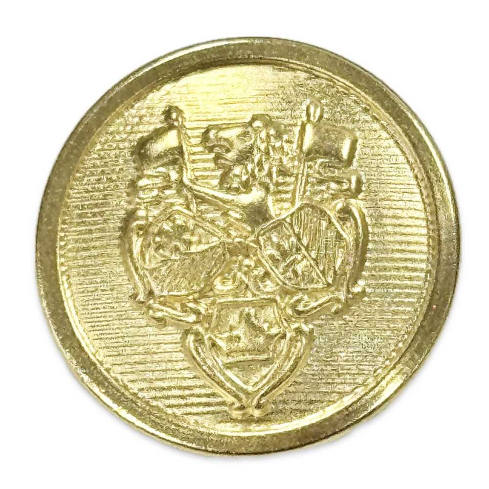 EX139 Botões De Metal Dourado Fabricados No Japão Para Ternos E Jaquetas.[Botão]