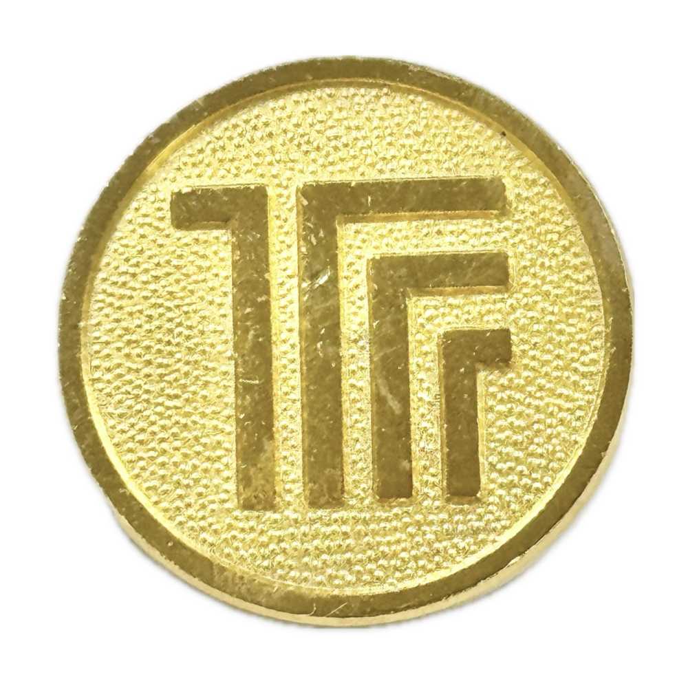 EX99G Botões De Metal Dourado Fabricados No Japão Para Ternos E Jaquetas.[Botão]