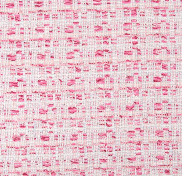 Z7575 LINTON Linton Tweed Feito Na Inglaterra Têxtil Branco X Rosa LINTON