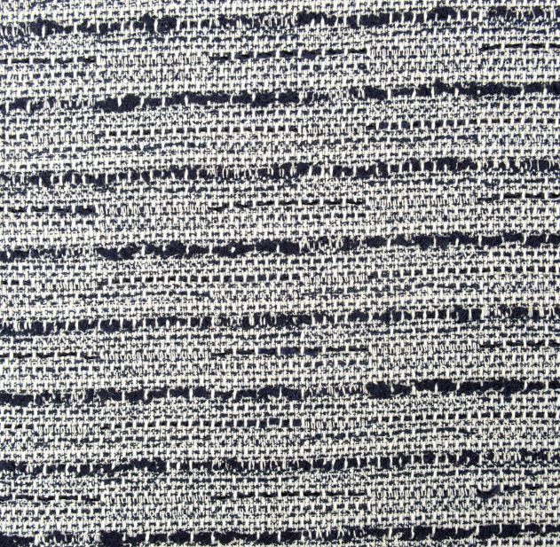 Z30040 LINTON Tweed Tweed Feito Na Inglaterra Azul Marinho X Branco X Azul Linha Lame[Têxtil] LINTON