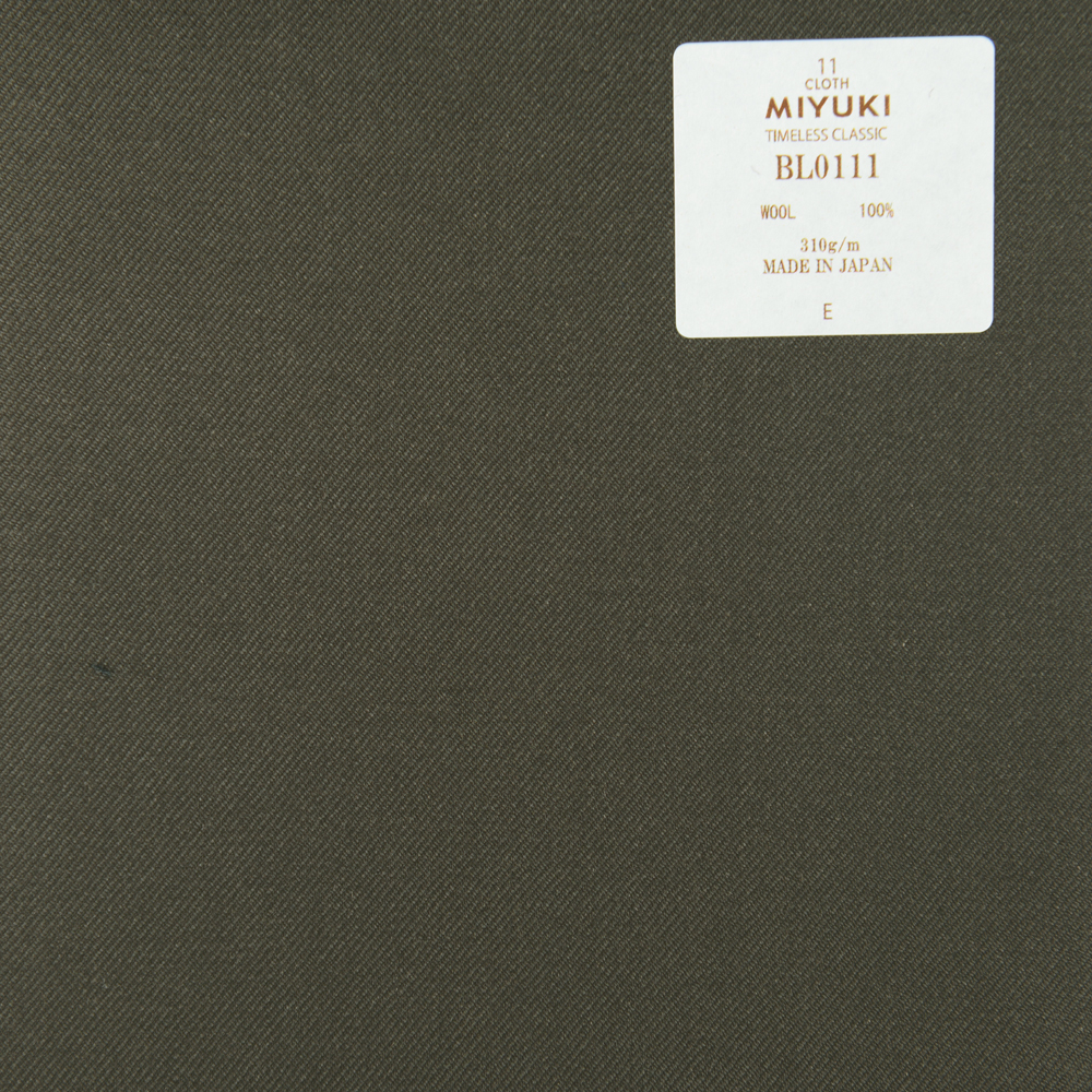 BL0111 Chá Verde Escuro Clássico Intemporal Clássico[Têxtil] Miyuki Keori (Miyuki)
