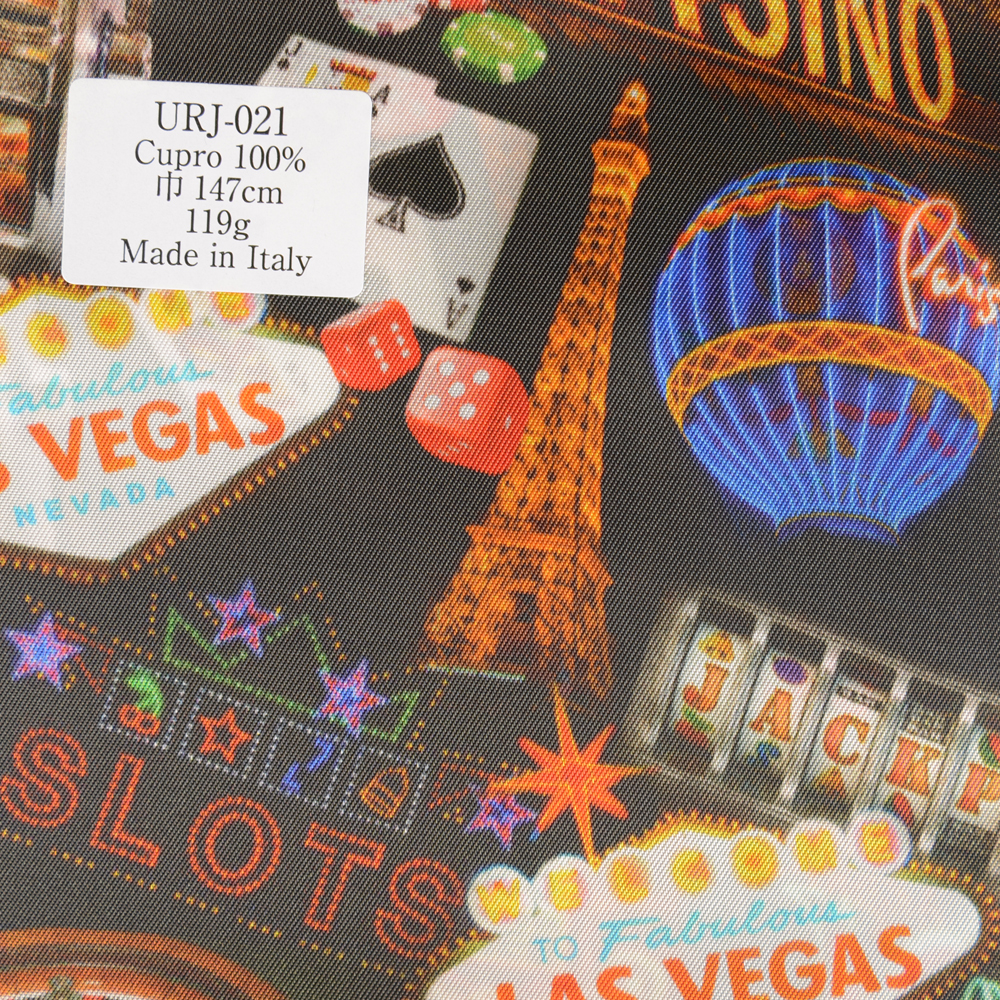 URJ-021 Made In Italy Cupra 100% Estampado Forro Casino Series Las Vegas Edition[Resina] TCS