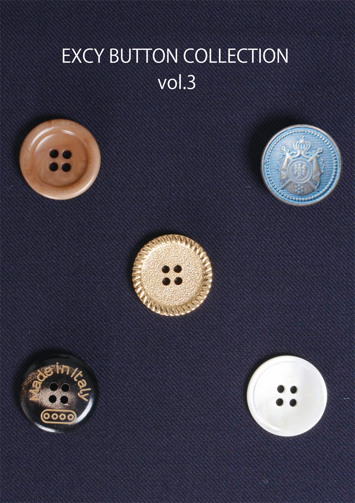 BUTTON-SAMPLE-03 COLEÇÃO DE BOTÕES EXCY Vol.3[Cartão De Amostra] Yamamoto(EXCY)