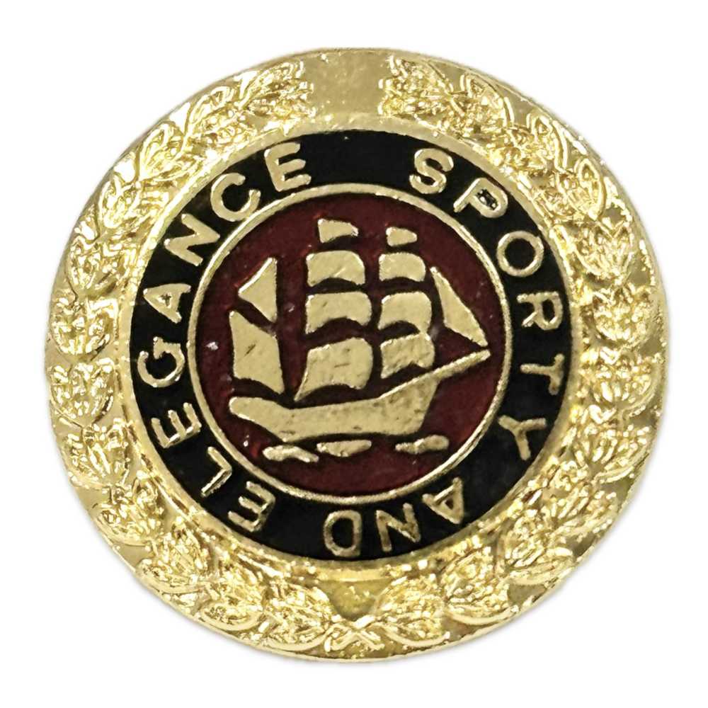 P16 Botões De Metal Dourado Fabricados No Japão Para Ternos E Jaquetas.[Botão]