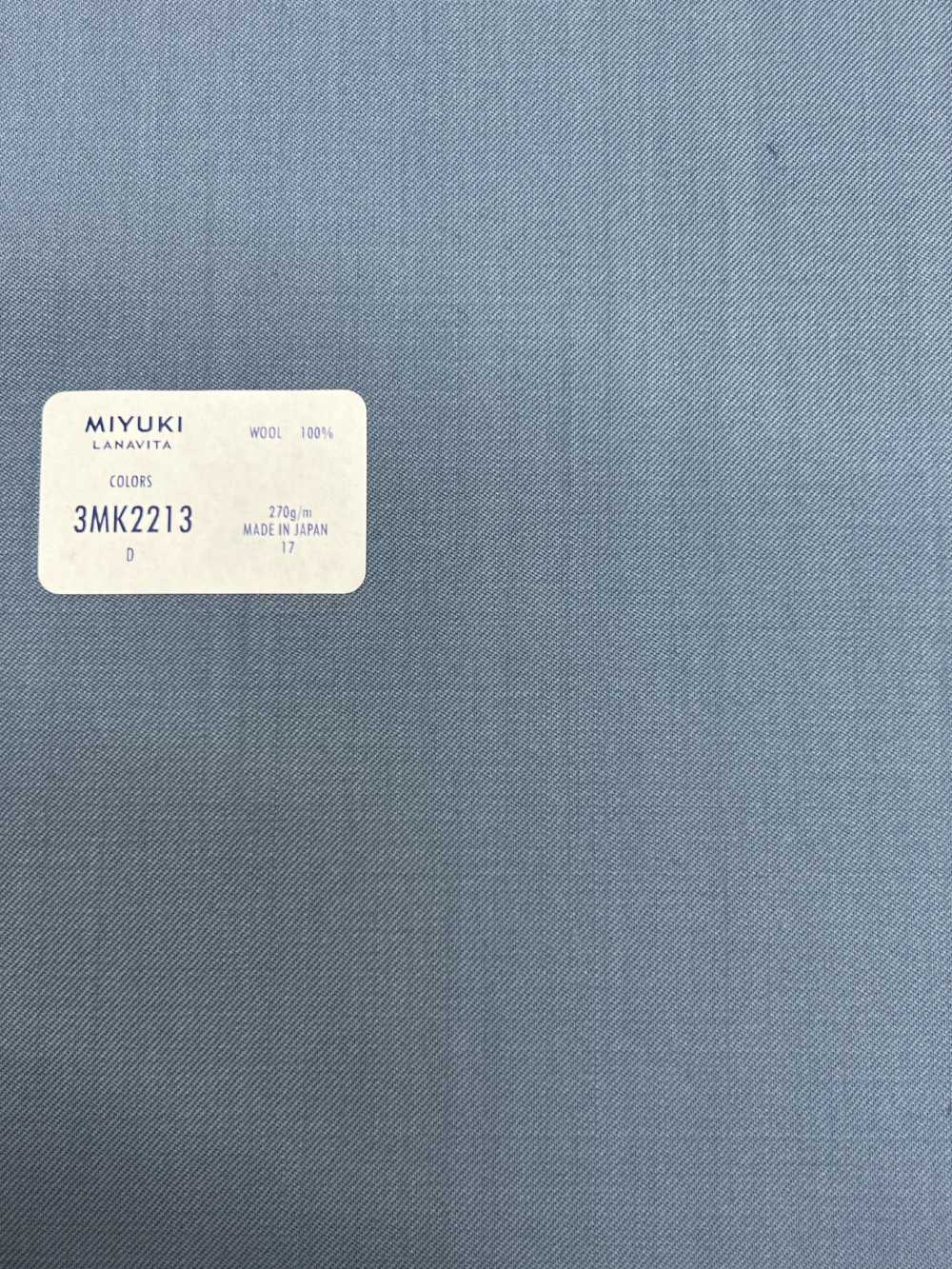 3MK2213 CORES Azul Claro Sem Padrão[Têxtil] Miyuki Keori (Miyuki)