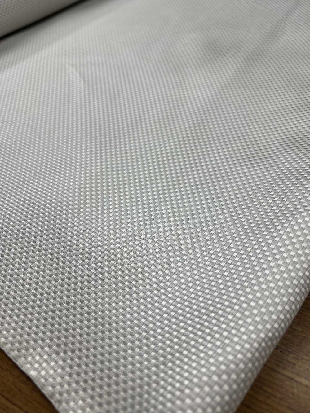 AI-1 Seda Jacquard Moss Stitch Padrão Cinza [outlet][Têxtil] Yamamoto(EXCY)