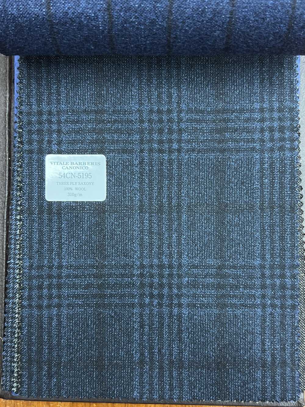 54CN5195 CANONICO 3 PLY SAXONY AZUL ESCURO[Têxtil] CANÔNICO