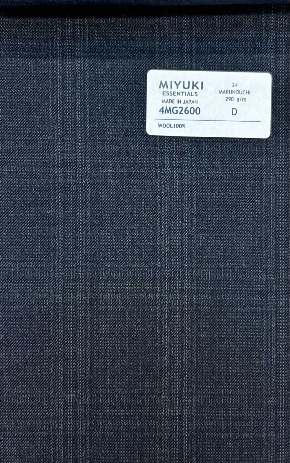 4MG2600 ESSENTALS MARUNOUCHI Cinza Céu Carvão[Têxtil] Miyuki Keori (Miyuki)
