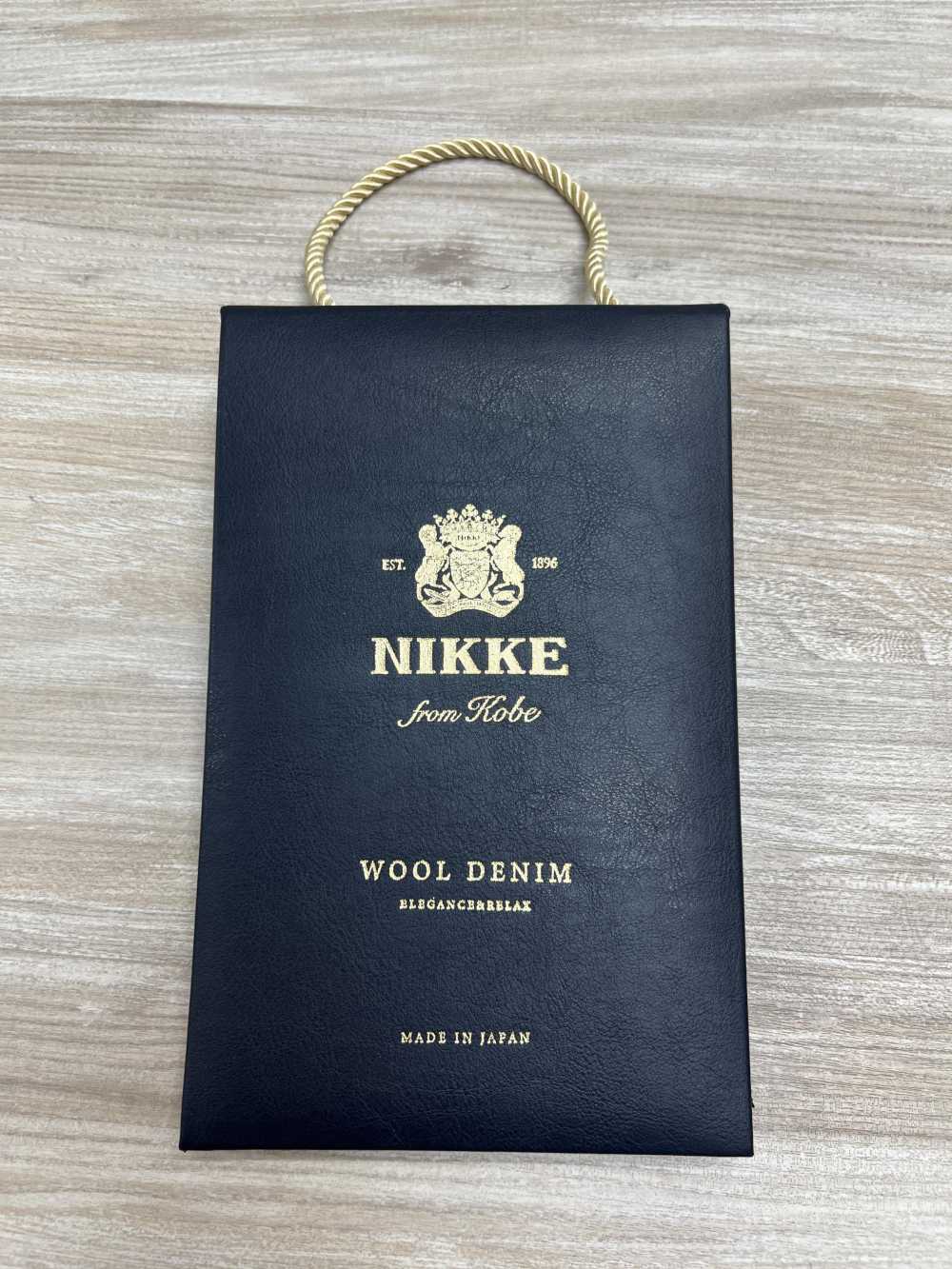 WOOL DENIM Catálogo Padrão Da Coleção Original NIKKE Wool Denim[Cartão De Amostra] Níquel