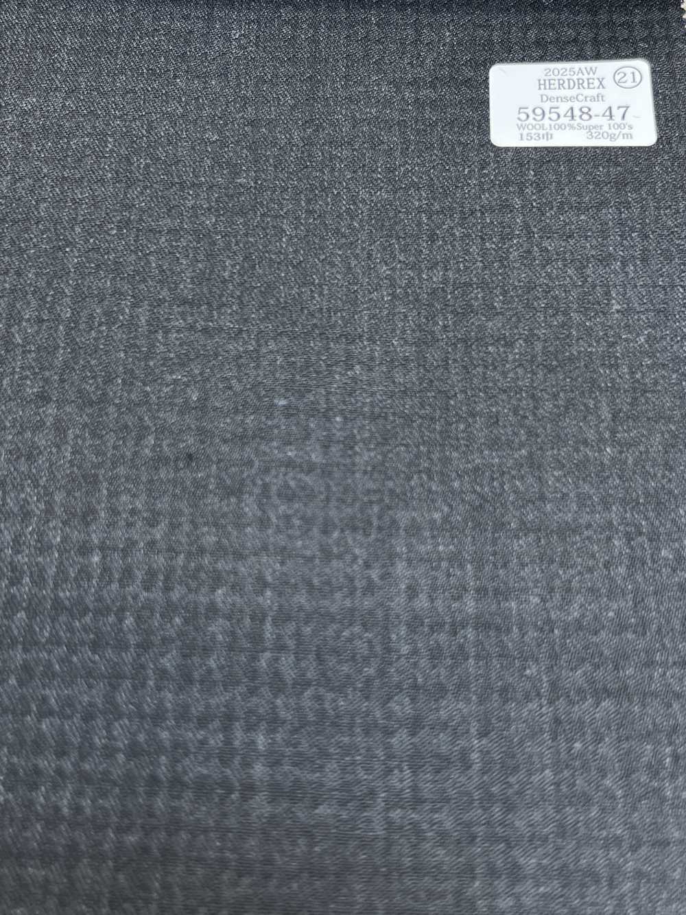 59548-47 25AW HERDREX [Dense Craft] Padrão Xadrez Cinza Dense Craft[Têxtil] Kunishima Co., Ltda.