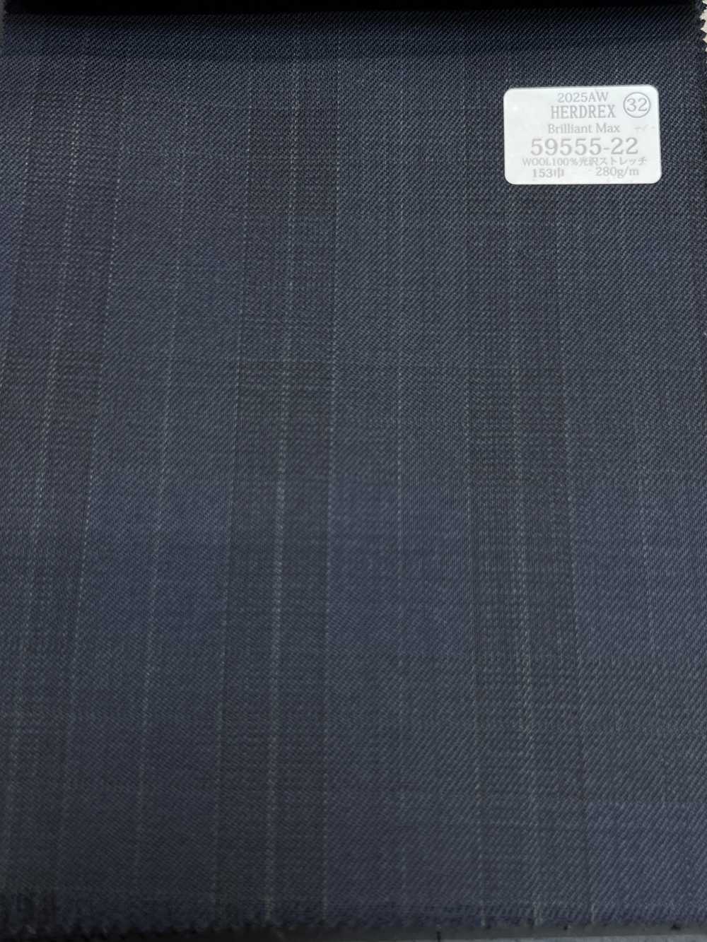 59555-22 25AW HERDREX [Brilliant Max] Xadrez Marinho Brilliant Max[Têxtil] Kunishima Co., Ltda.